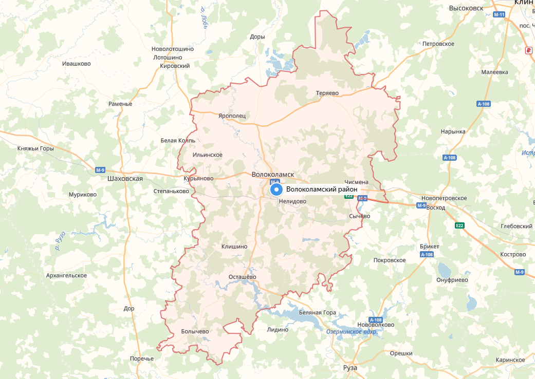 Волоколамском район