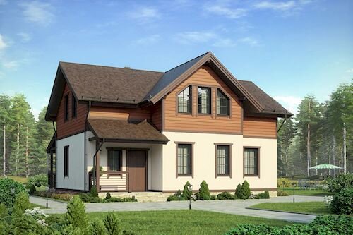 шале в альпийском стиле