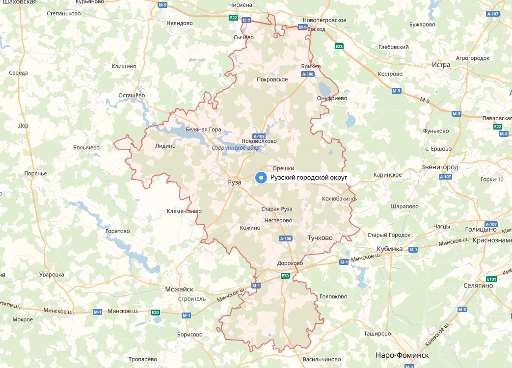 Рузский городской округ