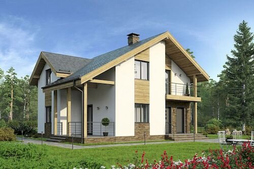 дом в парижском стиле