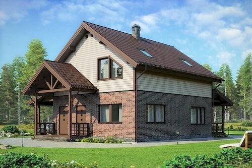 дом в английском стиле