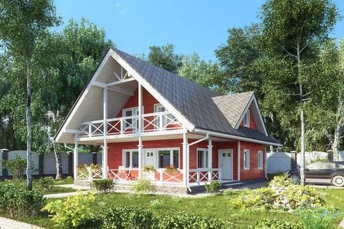 дом в скандинавском стиле