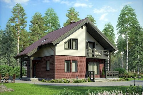 дом в английском стиле