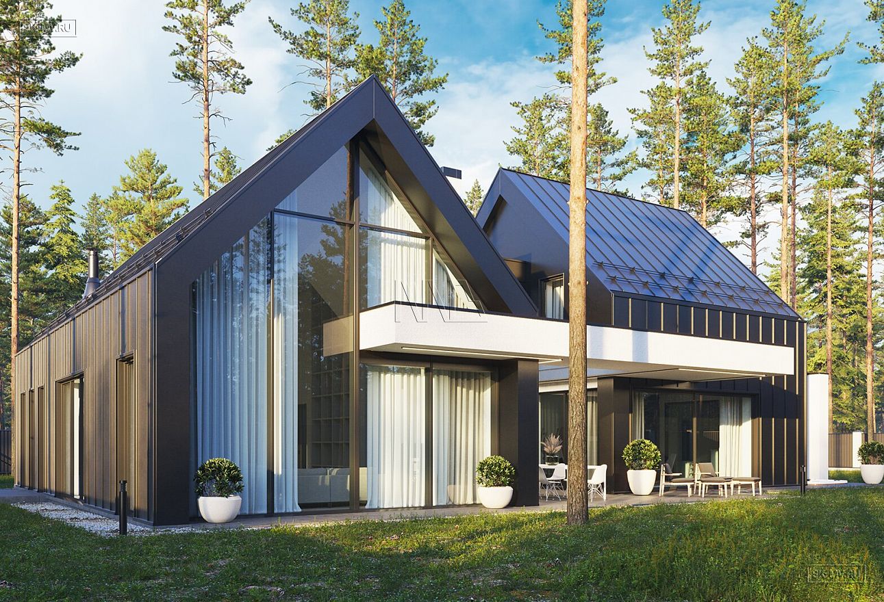 Дом в стиле барнхаус