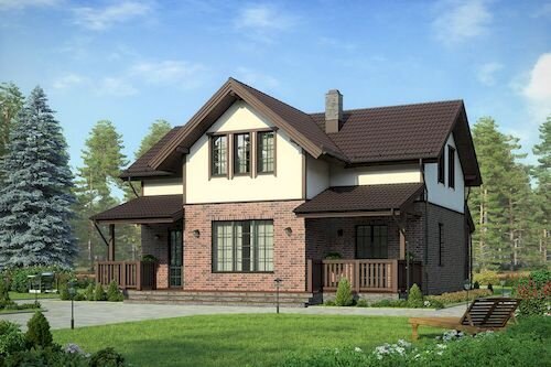 дом в английском стиле