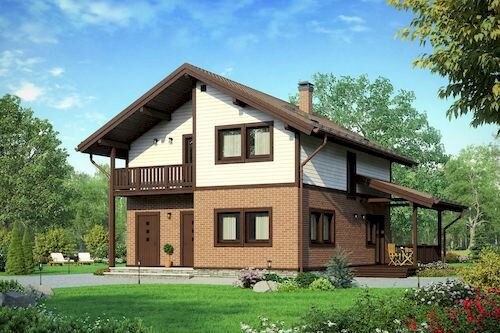 дом в английском стиле