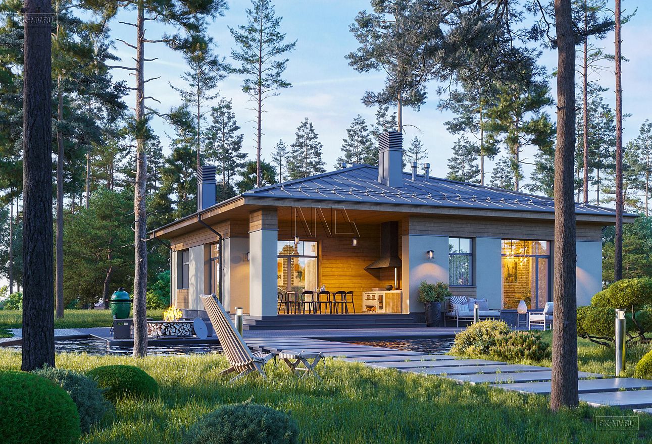 Дом из газобетона