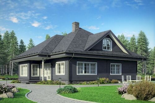 дом в скандинавском стиле