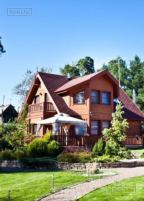 Строительство каркасного двухэтажного дома в п Большая Ижора