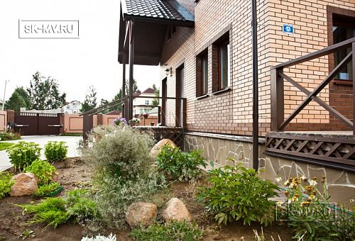 Ландшафтный дизайн территории домовладения в Порошкино 1 - 5