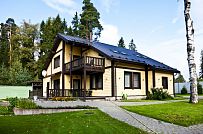 Строительство большого желтого каркасного дома с гаражом и сауной в пгт Сиверский - мини - 28