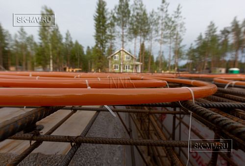 Монтаж индивидуального расчётного фундамента УШП PRO для строительства кирпичного двухэтажного дома в Рощино, Лениградская обл. - 15