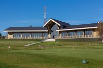 Построенный клубный дом с рестараном по технологии фахверк для гольф-клуба Земляничные поляны - мини - 31