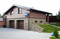 Строительство двухэтажного каркасныого коттеджа с террасой в деревне Порошкино - мини - 32