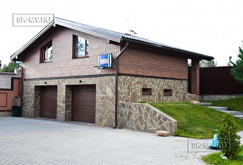 Строительство двухэтажного каркасныого коттеджа с террасой в деревне Порошкино - 32