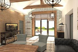 Проект "Дом на склоне" - 34