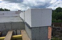 Газобетонный дом Юрлово строится в Подмосковье - мини - 17