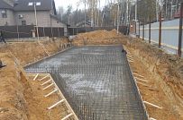 Монтаж фундамента УШП для строительства большого спа-комплекса 1000 кв м с бассейном в городе Котельники Московской области - мини - 7