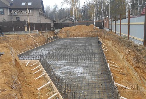 Монтаж фундамента УШП для строительства большого спа-комплекса 1000 кв м с бассейном в городе Котельники Московской области - 7