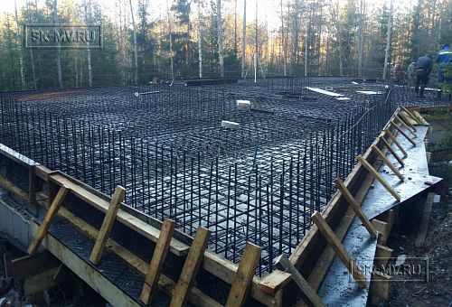 Монолитный дом строится в п Тарасово Ленинградской области - 14