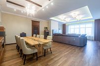 Фото репортаж с места строительства комбинированного дома площадью 1400 кв м с цоколем и СПА в д Пеники Ленобласти - мини - 11