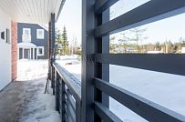 Фото репортаж с места строительства загородного коттеджа из газобетона с сауной внутри в Савое Ленобласти  - мини - 12