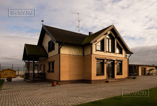 Строительство зимнего каркасного дома с верандой в д Олики - 2