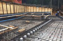 Монолитный дом строится в п Тарасово Ленинградской области - мини - 1