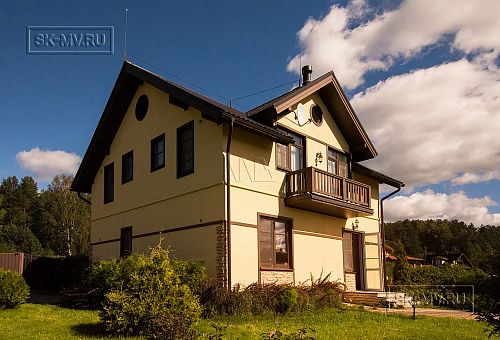 Фото отчет о построенном зимнем каркасном доме с мансардой Северная корода 61 в пос. Волочаевка - 29