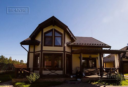 Фото репортаж с места строительства каркасного дома 155 кв м с эркером и террасой в п Овсяное - 12