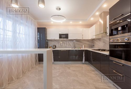 Пример внутренней отделки одноэтажного загородного дома в СНТ Фауна - 35