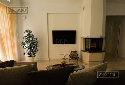 Пример внутренней отделки одноэтажного каркасного дома в п Галактика - 5