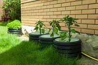 Строительство двухэтажного каркасного дома около 250 кв м с мансардными окнами и разноуровневой кровлей в п Володарский - мини - 8