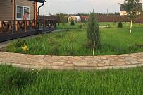 Ландшафтная архитектура участка в Пегелево - мини - 27