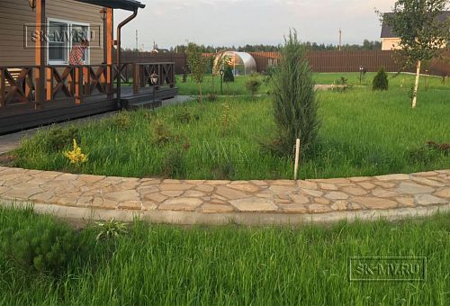 Ландшафтная архитектура участка в Пегелево - 27