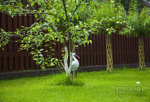Ландшафтный дизайн территории домовладения в Володарском 5 - 3