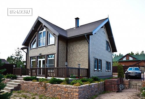 Теплый зимний каркасный дом 185 кв м с террасой в СНТ Семиозерье - 9