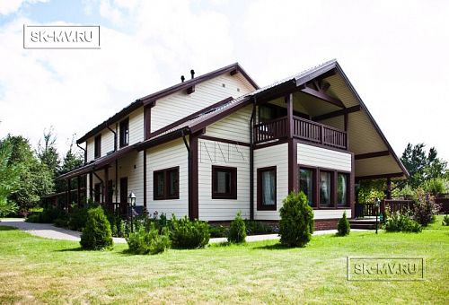 Строительство каркасного теплого дома с террасой и балконом в п Энколово - 5