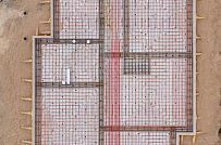 Монтаж индивидуального расчётного фундамента УШП PRO для строительства каркасного дома в Рощино 2, S заливки = 178 кв.м, Лениградская обл. - мини - 9