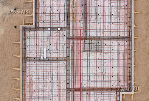 Монтаж индивидуального расчётного фундамента УШП PRO для строительства каркасного дома в Рощино 2, S заливки = 178 кв.м, Лениградская обл. - 9