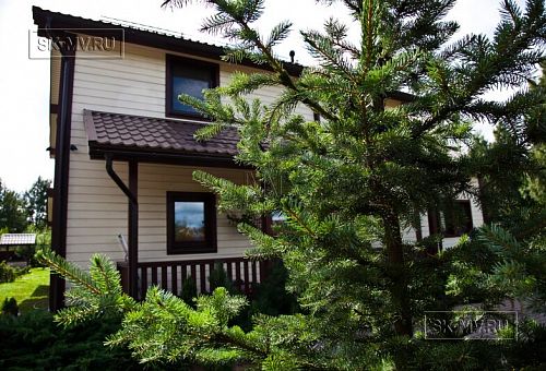 Строительство каркасного теплого дома с террасой и балконом в п Энколово - 12