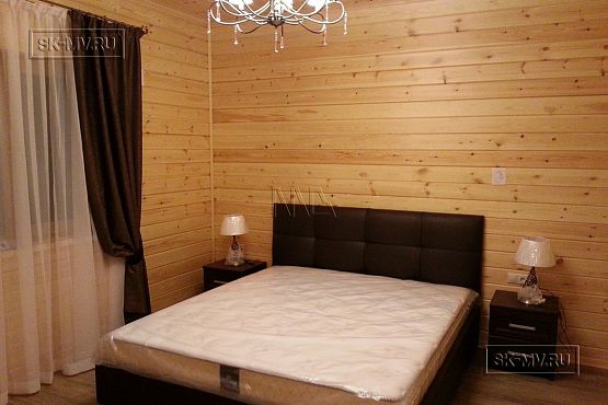 Строительство каркасного охотничего одноэтажного дома в Лужском районе - 14