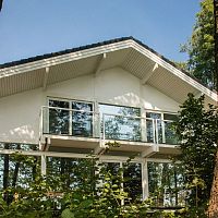 Готовый дом по технологии фахверк