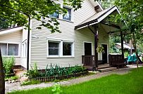 Строительство небольшого теплого зимнего двухэтажного каркасного коттеджа с сауной и верандой в Токсово - мини - 15