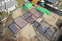 Монтаж фундамента УШП PRO для строительства кирпичного дома площадью ок. 400 кв м в стиле Hi Tech с эксплуатируемой кровлей в Московской области - мини - 5