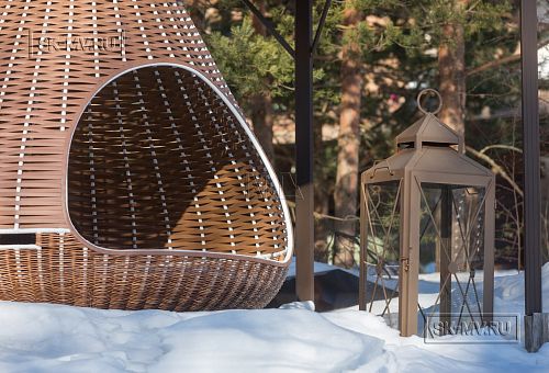 Построенный современный энергоэффективный загородный дом класса премиум с отделкой планкеном в Выборгском районе - 7