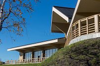 Построенный клубный дом с рестараном по технологии фахверк для гольф-клуба Земляничные поляны - мини - 15