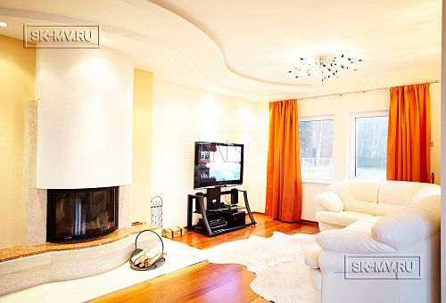 Дизайн интерьера каркасного загородного дома в ДНП Северная корона - 7