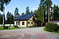 Строительство большого желтого каркасного дома с гаражом и сауной в пгт Сиверский - мини - 9