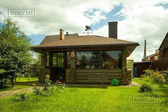 Беседки с мангалом, барбекю и печкой--4